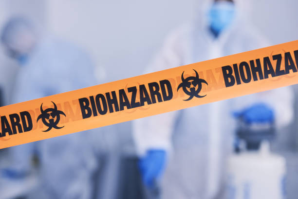Professional Biohazard technician working in Park City, TN